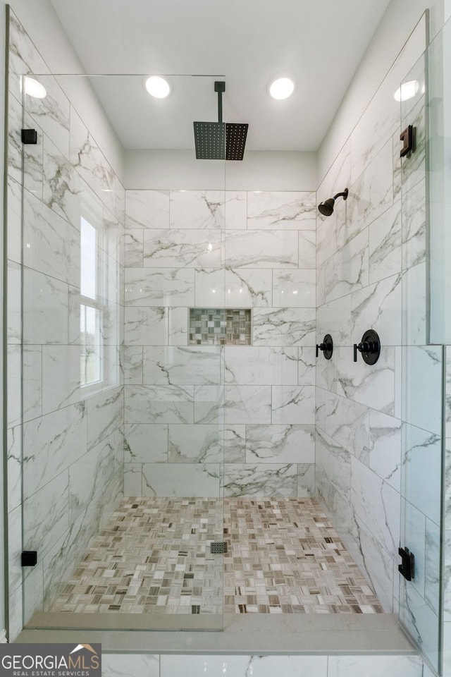 264 Community House Rd, Barnesville, GA 30204 - full bath with a shower stall