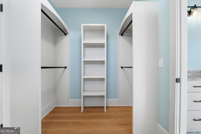 264 Community House Rd, Barnesville, GA 30204 - spacious closet featuring light wood-type flooring