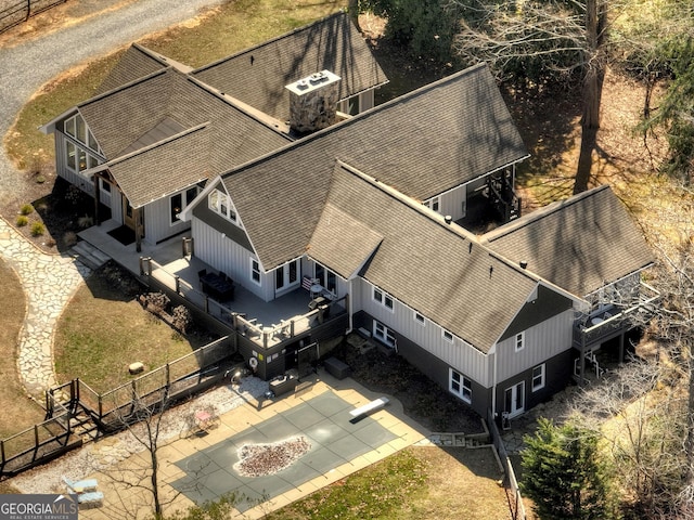 aerial view