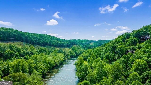 property view of mountains with a view of trees