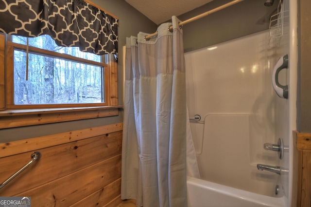 1301 Newport Dr, Ellijay, GA 30540 - full bath with shower / tub combo and plenty of natural light