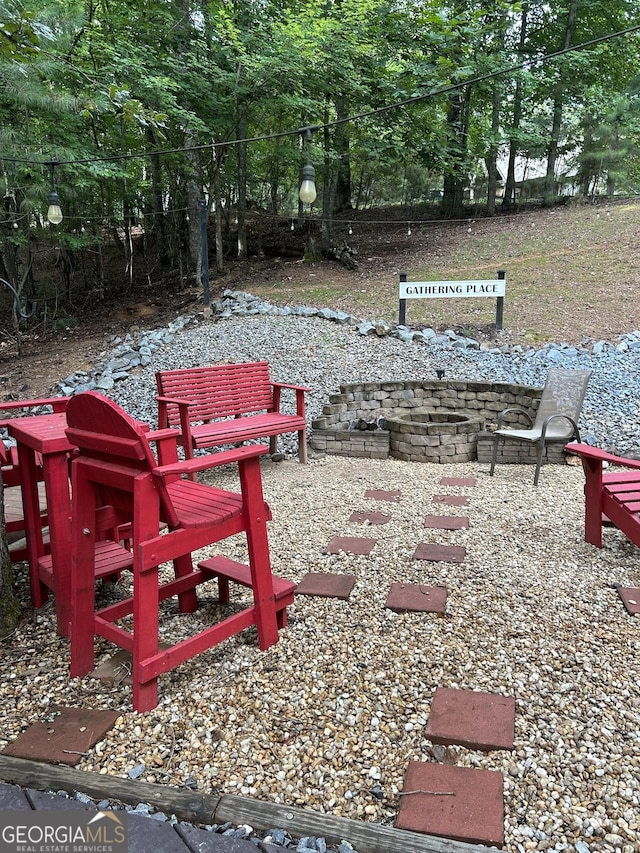 1301 Newport Dr, Ellijay, GA 30540 - view of yard