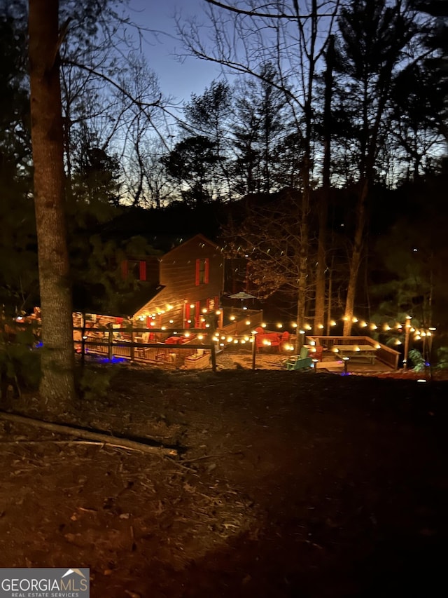 1301 Newport Dr, Ellijay, GA 30540 - view of yard