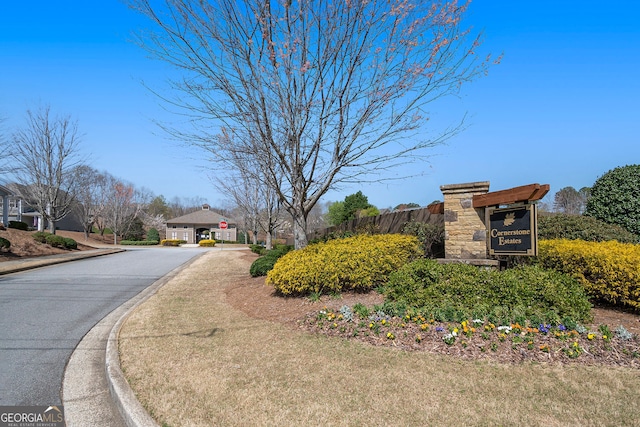 307 Montgomery Way, Woodstock, GA 30188 - community / neighborhood sign with fence