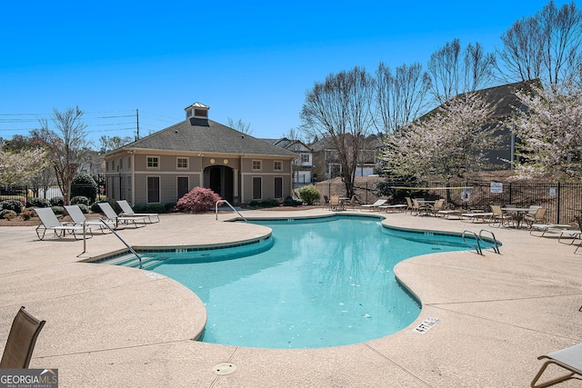 307 Montgomery Way, Woodstock, GA 30188 - community pool with a patio and fence