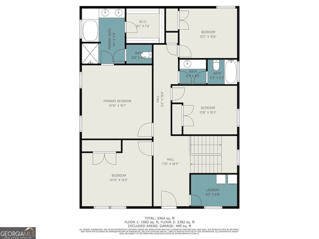 307 Montgomery Way, Woodstock, GA 30188 - floor plan / room layout