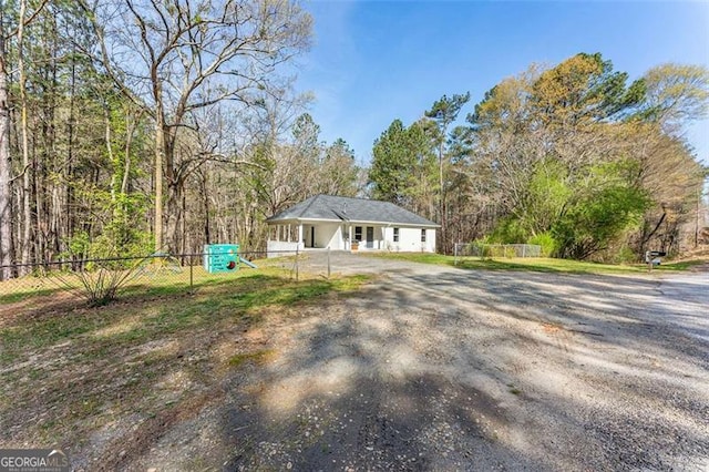 2374 Buchanan Hwy, Dallas, GA 30157 - exterior space featuring driveway and fence
