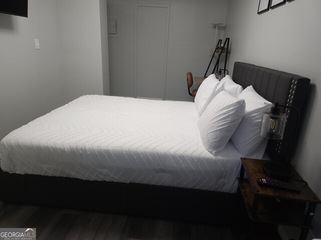 215 Piedmont Ave NE Unit 304, Atlanta, GA 30308 - bedroom with wood finished floors