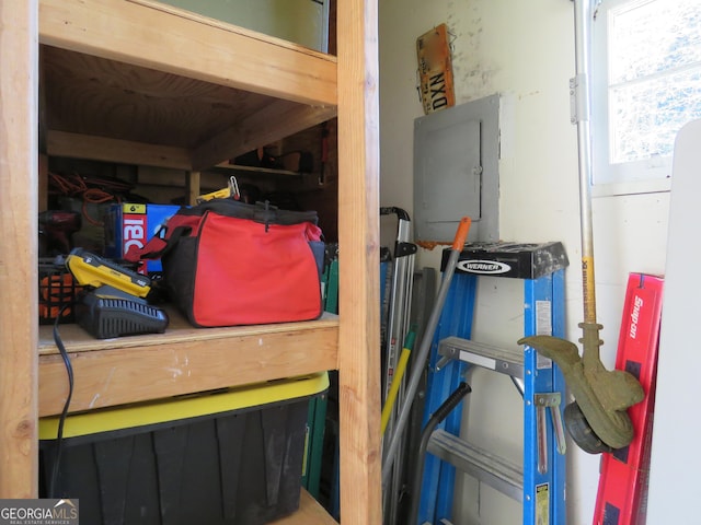 4672 Vernon Dr SW, Mableton, GA 30126 - storage room featuring electric panel