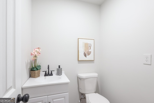1749 Lauranceae Way, Riverdale, GA 30296 - half bathroom with toilet and vanity