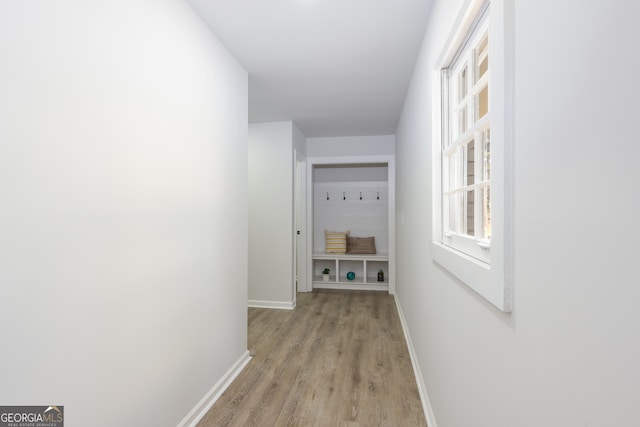 1749 Lauranceae Way, Riverdale, GA 30296 - hallway featuring baseboards and light wood-type flooring