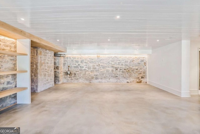 1718 Barnesdale Way NE, Atlanta, GA 30309 - view of finished basement