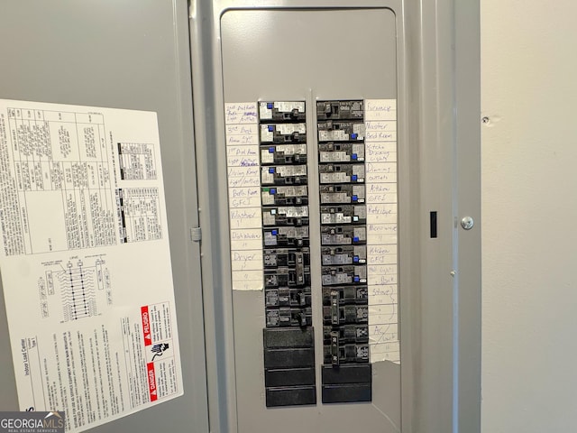 710 Bluebird Dr SE, Conyers, GA 30094 - utility room featuring electric panel