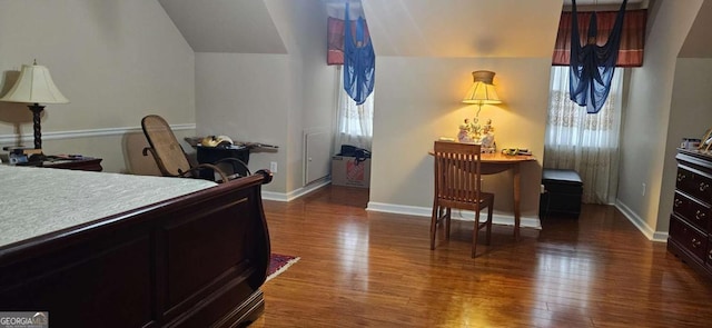 3715 Millers Pond Way, Snellville, GA 30039 - bedroom featuring baseboards, wood finished floors, and multiple windows