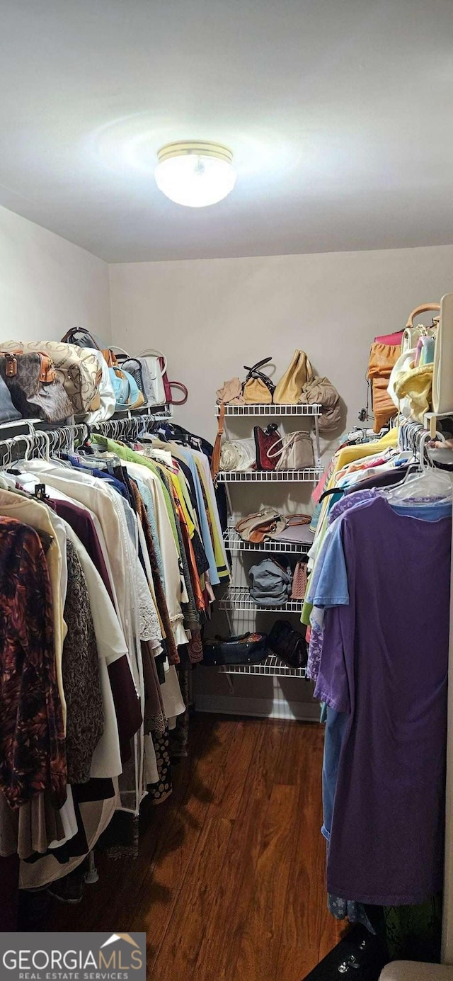 3715 Millers Pond Way, Snellville, GA 30039 - spacious closet featuring wood finished floors