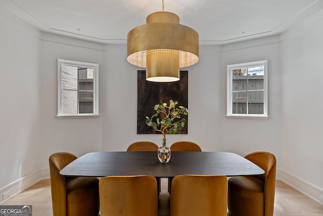 96 The Prado NE, Atlanta, GA 30309 - dining room with light wood-style flooring