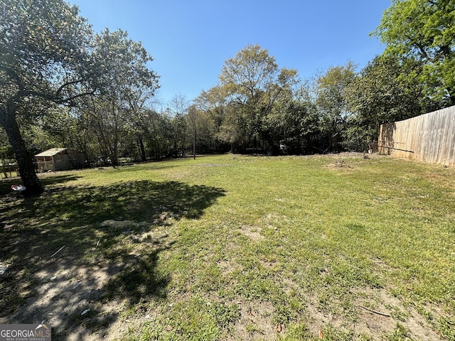 3685 Rice Mill Rd, Macon, GA 31206 - view of yard