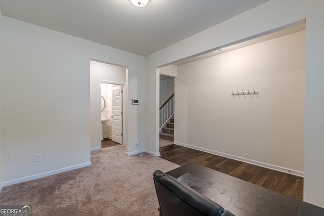 9061 Jim Purcell Dr, Covington, GA 30014 - office featuring baseboards and wood finished floors