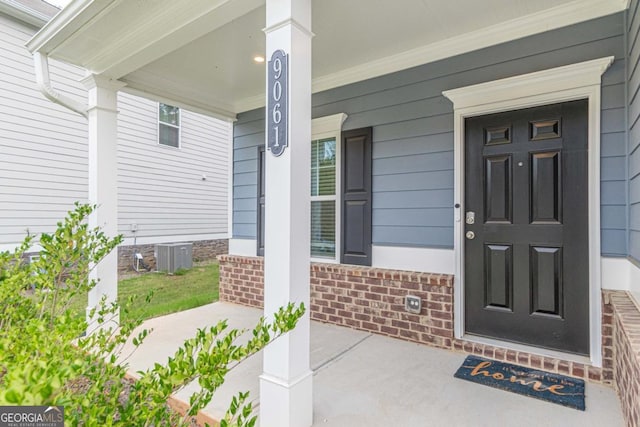 9061 Jim Purcell Dr, Covington, GA 30014 - entrance to property featuring a porch