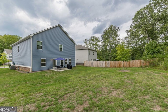 9061 Jim Purcell Dr, Covington, GA 30014 - rear view of property with a patio