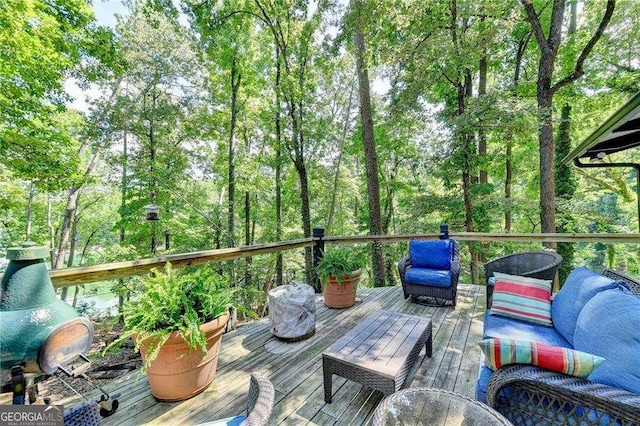 view of deck