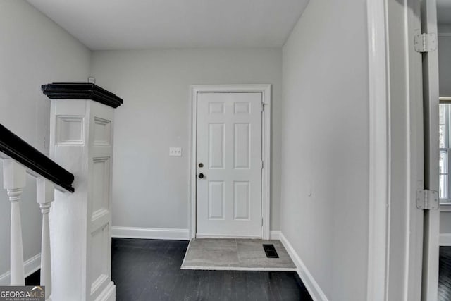 73 Atlanta Ave SW, Atlanta, GA 30315 - interior space featuring baseboards, wood finished floors, and stairway
