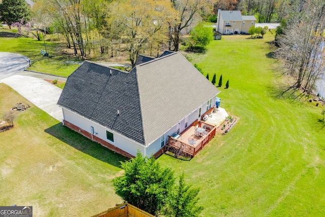 207 Meadow Lake Dr, Carrollton, GA 30116 - aerial view of property and surrounding area