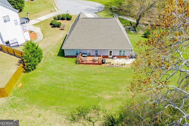 207 Meadow Lake Dr, Carrollton, GA 30116 - view from above of property