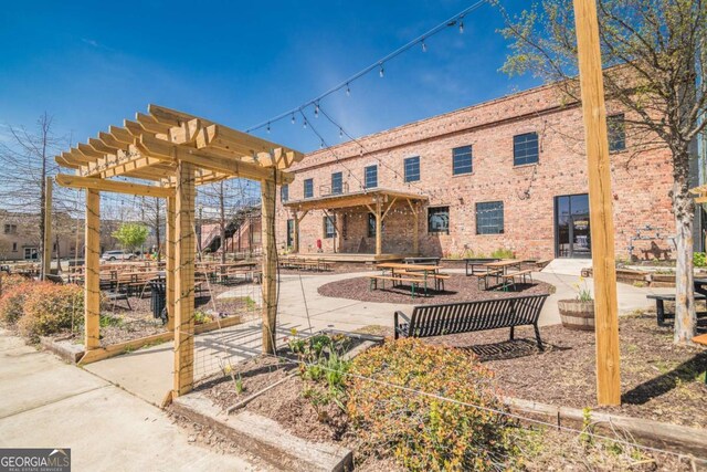 107 Griffith St, Winder, GA 30680 - exterior space featuring a pergola