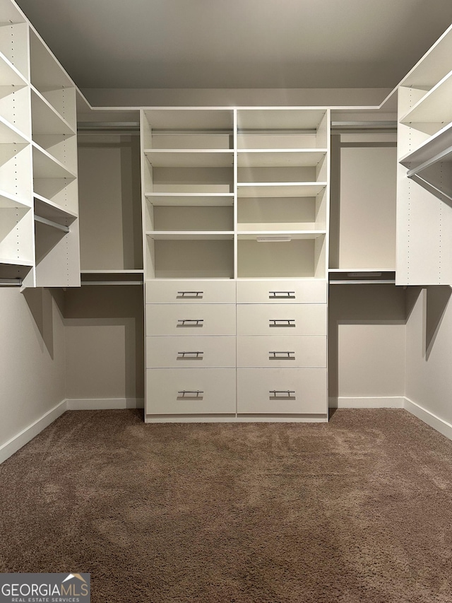 2470 Wevok Way, Grayson, GA 30017 - walk in closet featuring dark colored carpet