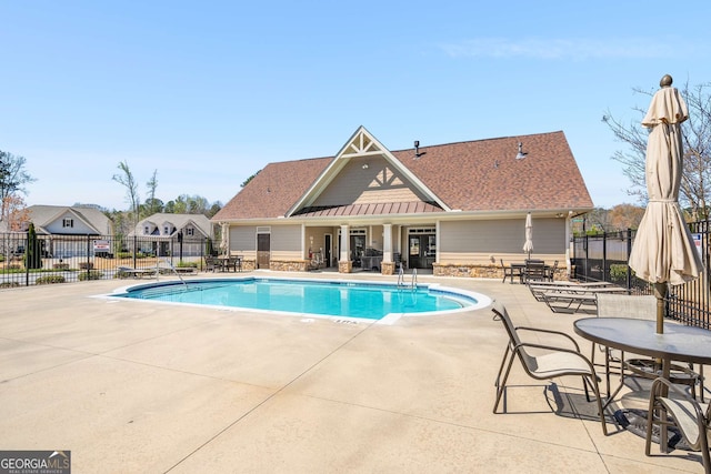 2910 Bishopstone Way, Cumming, GA 30040 - community pool featuring fence and a patio