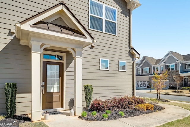 2910 Bishopstone Way, Cumming, GA 30040 - property entrance with a residential view