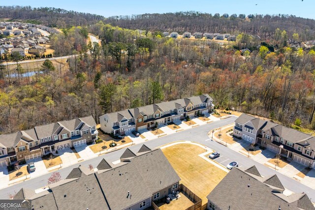 2910 Bishopstone Way, Cumming, GA 30040 - birds eye view of property with a view of trees and a residential view
