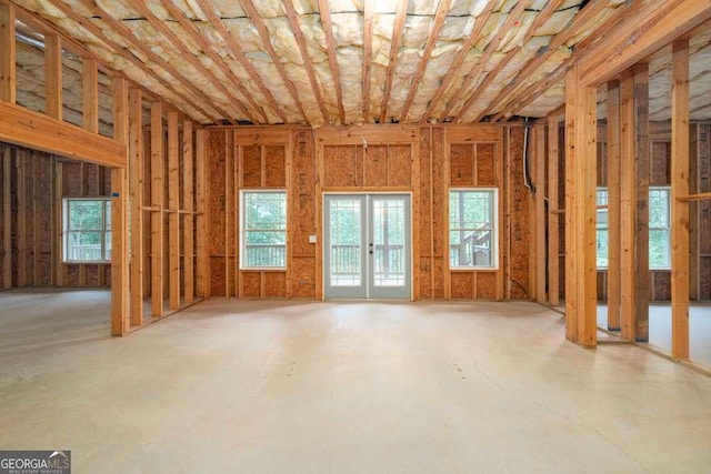 1521 Waterside Ct, Jefferson, GA 30549 - miscellaneous room with concrete flooring