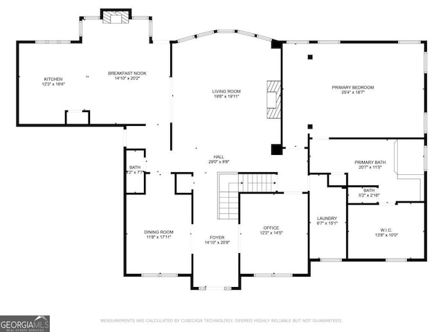 1521 Waterside Ct, Jefferson, GA 30549 - floor plan / room layout