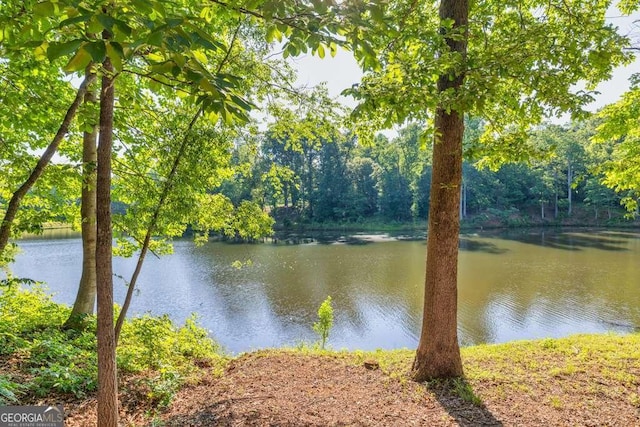1521 Waterside Ct, Jefferson, GA 30549 - water view featuring a forest