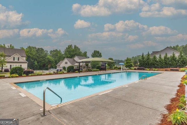1521 Waterside Ct, Jefferson, GA 30549 - community pool with a patio