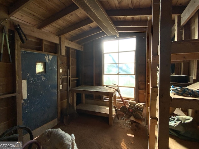 2790 Old Farmington Rd, Watkinsville, GA 30677 - misc room with vaulted ceiling