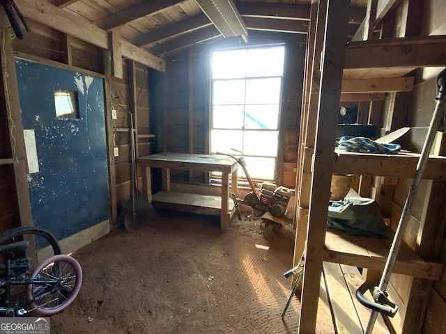 2790 Old Farmington Rd, Watkinsville, GA 30677 - misc room with lofted ceiling