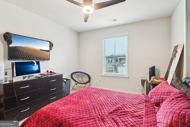 137 Park Chase Ln, Dallas, GA 30132 - bedroom featuring visible vents and ceiling fan