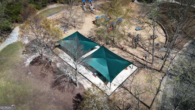bird's eye view