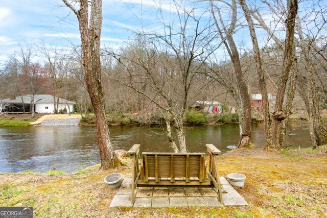 765 River Oaks Dr, Hayesville, NC 28904 - dock area featuring a water view