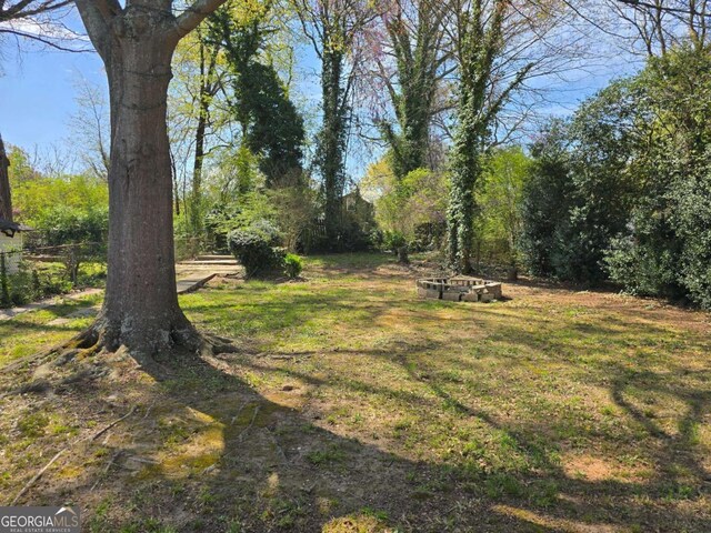 view of yard