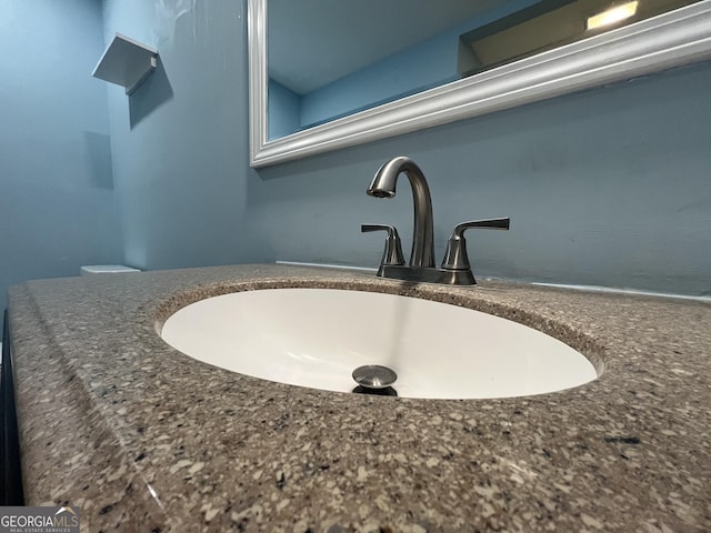 411 Woodland Dr, Hinesville, GA 31313 - details featuring vanity