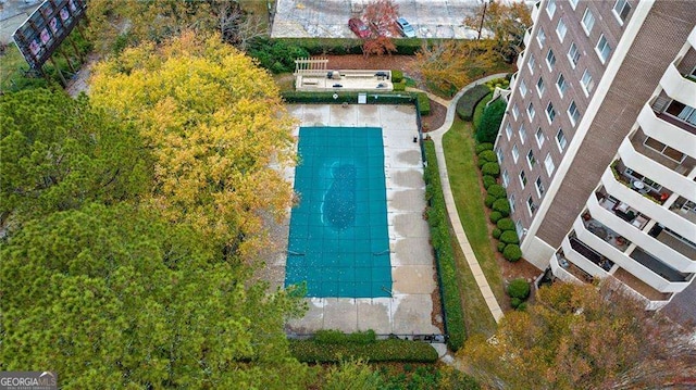 drone / aerial view