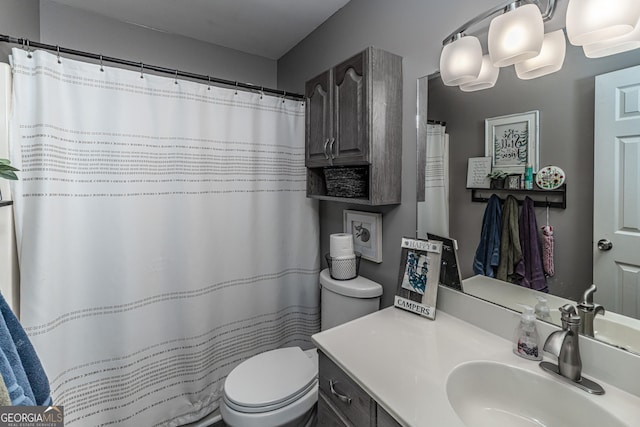 37 Covered Springs Dr NE, Rome, GA 30165 - bathroom featuring toilet and vanity