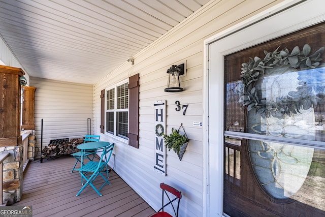 37 Covered Springs Dr NE, Rome, GA 30165 - wooden deck with a porch