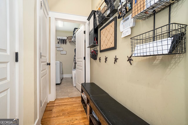 3227 Aviary Ct NW, Acworth, GA 30101 - hall with light wood-style flooring