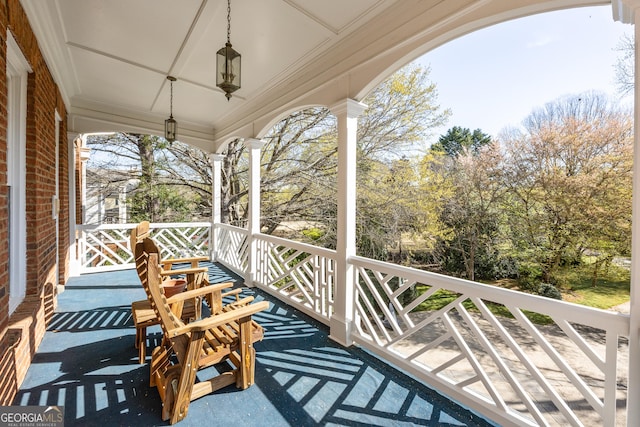 3847 Sweet Bottom Dr, Duluth, GA 30096 - view of porch