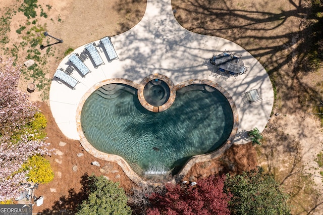 3847 Sweet Bottom Dr, Duluth, GA 30096 - bird's eye view